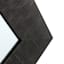 Grey Framed Ornate Rectangle Wall Mirror, 24x36