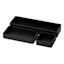 3-Piece Stackable Organization Set, Black Pearl