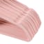 25-Pack Pearl Blush Velvet Hanger