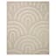 (B805) Tracey Boyd Arthur Neutral Arch Area Rug, 8x10