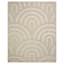 (B805) Tracey Boyd Arthur Neutral Arch Area Rug, 5x7
