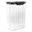 Charcoal Airtight Food Storage with Flip-Top Lid, 90oz