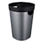 Ezy Storage Round Stainless Steel Wastebasket, 10l