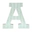 Decal Wooden Letter, A