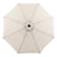 Tan Outdoor Crank Umbrella, 11'