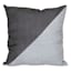 Laila Ali Black & Gray Color Block Outdoor Throw Pillow, 18"