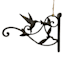 Rustic Hummingbird Metal Outdoor Wall Decor, 10x7
