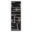 (D557) Mirabella Grey Runner, 2x6