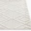 (D560) Brantley Grey Diamond Design Runner, 2x7