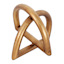Honeybloom Gold Geometric Figurine, 5"