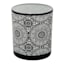Glass Candle Holder, 4"