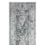 (B807) Honeybloom Cypress Grey Medallion Runner Rug, 3x8