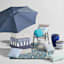 Stackable Grey Sling Patio Chair