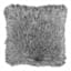 Laila Ali Grey Shag Square Outdoor Throw Pillow, 16"