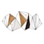 Crosby St. Metal Abstract Geo Wall Decor, 39x20