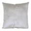 Grey Plush Throw Pillow, 22"