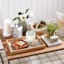 Leather Decorative Tray, 7"