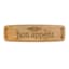Bon Appetit Bamboo Wood Serving Board with Metal Handles, 24"