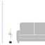 Gold Metal Floor Decor, 29"