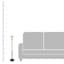 Ombre Pillar Candle Holder, 30"