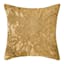 Frannie Yellow Floral Embroidered Throw Pillow, 18"