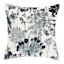 Indigo & Aqua Dandelion Throw Pillow, 18"