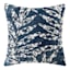 Navy Firefly Floral Embroidered Throw Pillow, 18"