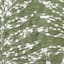 Green Firefly Floral Embroidered Throw Pillow, 18"