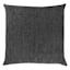 Charcoal Grey Diamond Dash Chenille Throw Pillow, 18"
