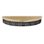 Found & Fable Ornate Metal & Wood Wall Shelf, 17x3