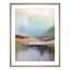 Honeybloom Glass Framed Abstract Landscape Print Wall Art, 23x29