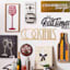 Bottle Opener Game Wall Art, 8x20
