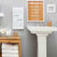 Bathroom Rules Wooden Wall Sign, 16x20