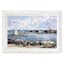 Ty Pennington Glass Framed Coastline Print Wall Art, 43x31