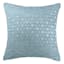 Grey Jacquard Velvet Circle Pattern Feather Fill Pillow 20X20