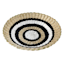 Found & Fable Handwoven Round Wall Basket, 12"