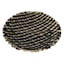 Found & Fable Handwoven Rattan Decorative Round Wall Basket, 13"