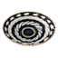 Found & Fable Handwoven Rattan Round Wall Basket, 14"