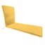 Butter Yellow Canvas Outdoor Chaise Lounge Cushion