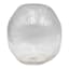 Ty Pennington Clear Crinkle Glass Vase, 8"