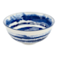Blue & White Swirl Pattern Porcelain Bowl, 4"