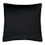 Black Geo Embossed Velvet Throw Pillow, 18"