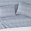 3-Piece Blue Leaf Print Sheet Set, Twin