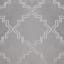 Grey Geo Velvet Oblong Throw Pillow, 13x20