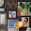 Framed Spring Fling Plants Textured Canvas Wall Art, 40"