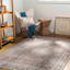 (B784) Providence Colin Multi Floral Washable Area Rug, 5x7