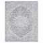 (B785) Colin Blue Medallion Washable Area Rug, 8x10