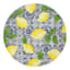 Blue Lemon Rotating Lazy Susan, 12"