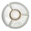 Honeybloom Round Ceramic Bowl with Wooden Tray Set