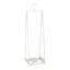 Honeybloom White Metal Lantern, 29"